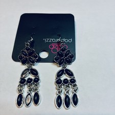 Fancy Foliage Clip On Earrings by Paparazzi N...