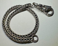 Trollbeads retired troll tree clasp + 19cm signature foxtail bracelet