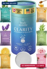 Body Restore Shower Steamers Aromatherapy 6 Pack - Mothers Day Gifts for Mom, Bi