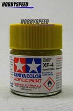 TAMIYA XF-4 ACRYLIC PAINT YELLOW GREEN 23ml bottle model scenery TAM81304 NEW