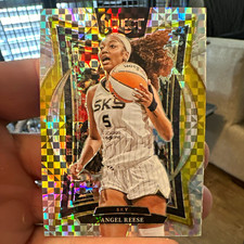 Panini 2025 Select WNBA Concourse Angel Reese #94 Checkerboard Prizm Chicago Sky