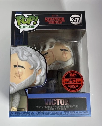 VICTOR CREEL Funko Pop STRANGER THINGS Robert Englund NETFLIX 1/2000