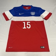 Nike USMNT Home 2014 Jersey Dri Fit Kyle Beckerman #15 Bomb Pop Size Small
