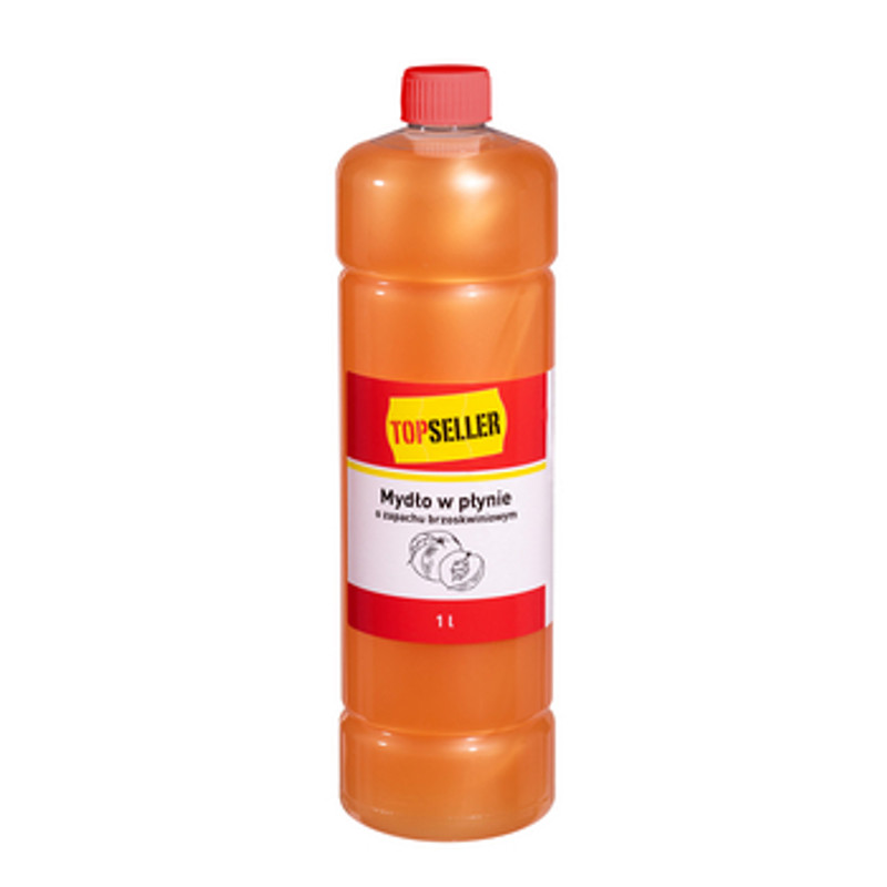 5902114233747 TOPSELLER Mydo w pynie o zapachu brzoskwiniowym 1 L Topseller 2690₽