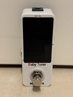 Mooer Baby Tuner - Micro Tuner Pedal Stimmgerät Mini Gitarre Bass