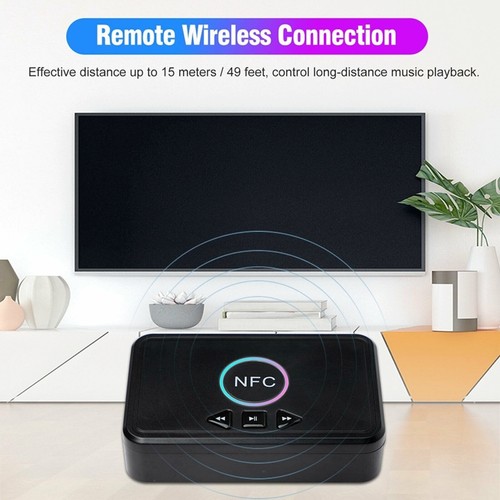 Bluetooth-Adapter, NFC, BT5.0, Kabelloser Audio-Empfänger, Sender, 3,5-Mm-K4480 - Bild 2 von 7