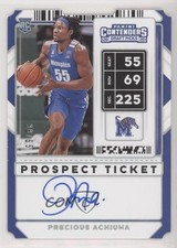 2020 Contenders Draft Picks RPS Ticket Stub 38/55 Precious Achiuwa #67 Auto 5ov
