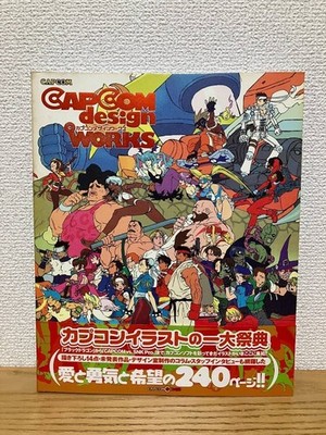 DESIGN WORKS Art Illustration Book Kinu Nishimura EB CAPCOM JAPAN