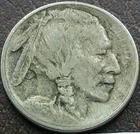 US 1913-S Variety 2 Buffalo Nickel  **