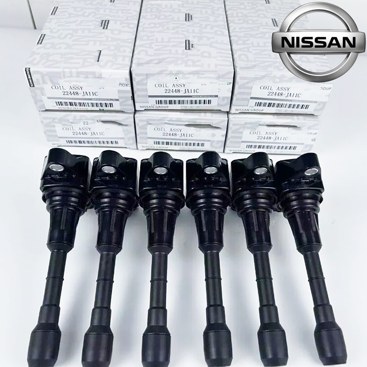 6 Pack NISSAN 22448-JA11C UF550 Ignition Coil for Altima 350Z Infiniti EX35 FX35