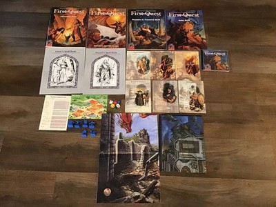 Advanced Dungeons/Dragons 1994 2nd Ed. First Quest Audio CD Game- Msg 1 dice