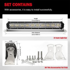 Tri-row Curved Led Light Bar Spot Flood Combo Driving Fog Lamp Off Road Atv 12v Tri-row Curved Led Light Bar Spot Flood Combo Driving Fog Lamp Off Road Atv 12v