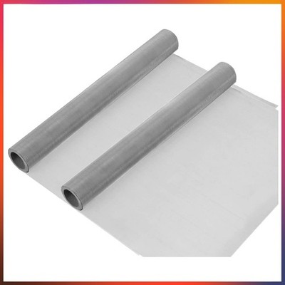 Lebensmittelechter Edelstahl-Mesh 120 Mesh, 2 Rollen für vielseitige Anwendungen