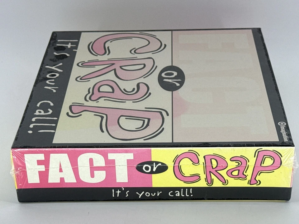 Fact or Crap Trivia Party Game by Imagination Sealed New 5923 Adult Fun Game Nig - Image 4 of 4