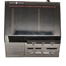 General Electric Answering System Dual Cassete 2-9860F Vintage