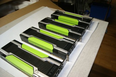 LOT FOUR x Nvidia Tesla P100 16GB PCIe Graphics Accelerator Card HBM2 GPU AI LLM