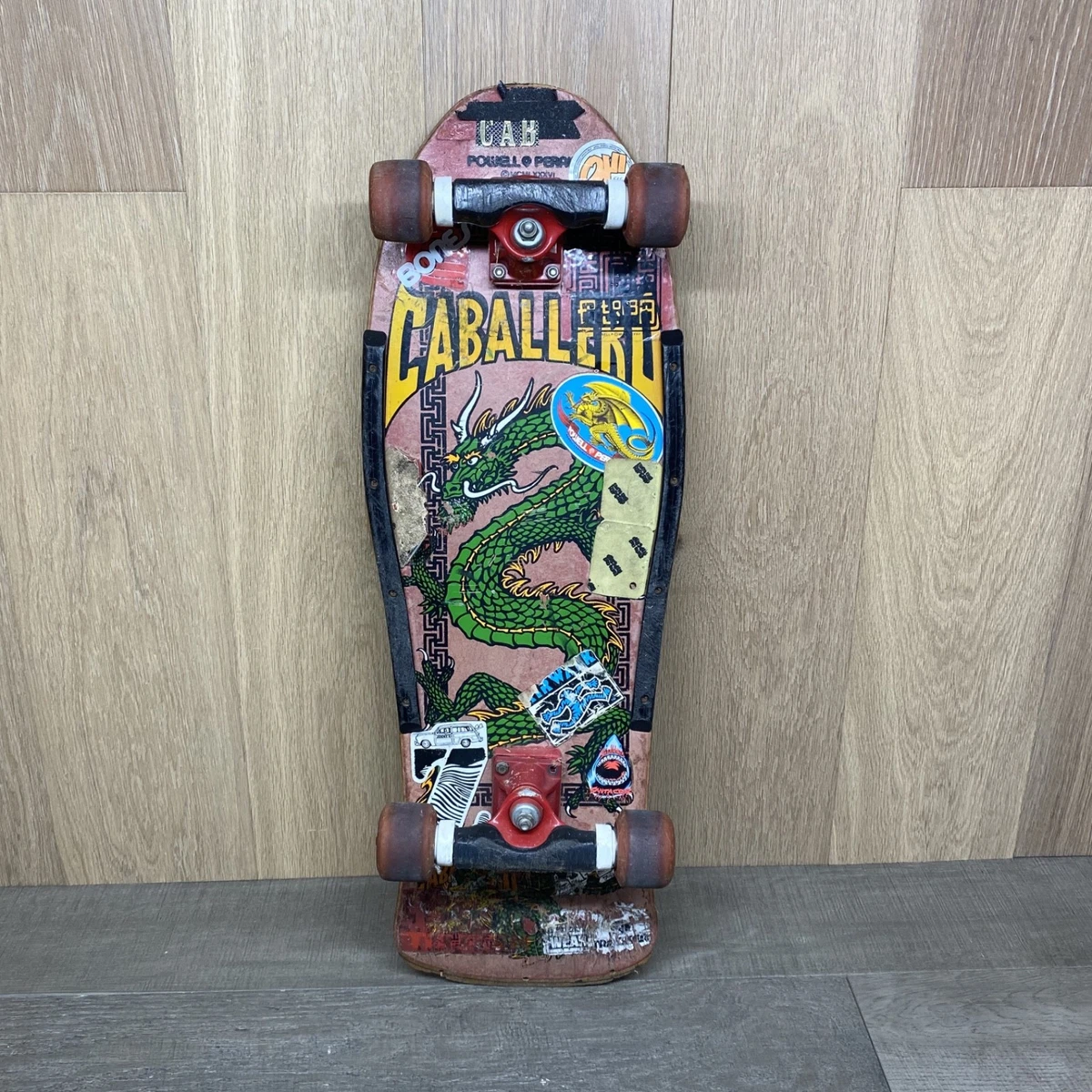 Steve Caballero In Vintage Skateboarding & Longboarding Equipment
