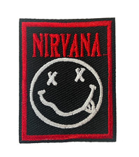 NIRVANA - AMERICAN ROCK BAND - 1987 - Embroidered Iron-On Patch