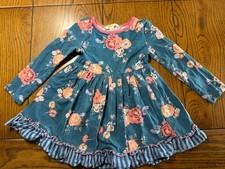 Matilda Jane Dear One Dress Girls Choose Your Own Path Floral Size 4