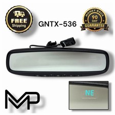  Gntx-536 Auto Dim Hidden Compass Rear View Mirror Assembly Intact Harness