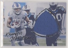 2019 Panini Luminance Jumbo Relics Kerryon Johnson #J-14 2qw