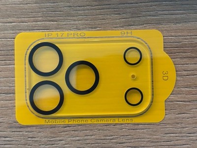 2x Kamera Schutzglas für iPhone 17 Pro 9H 3D Kamera Lens Protector Transparent