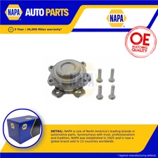 Wheel Bearing Kit fits BMW 520D G30, G31 2.0D Front 2016 on NAPA 31206866315 New