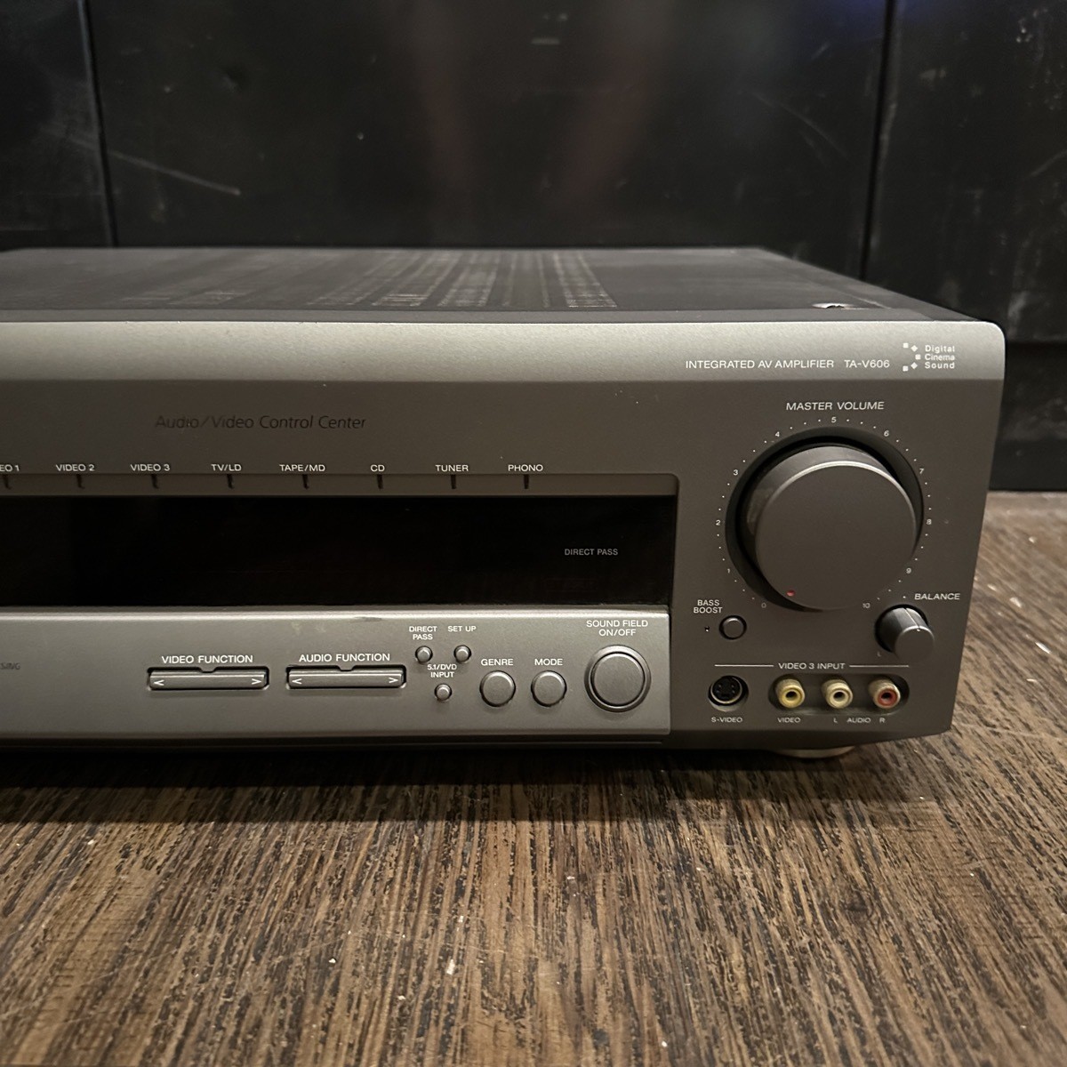 Sony TA-V606 AV Integrated Amplifier 5.1ch Input Tested Japan | eBay