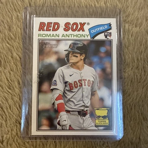 2026 Topps Heritage Roman Anthony Rookie Card #86 ⚾️ Red Sox RC