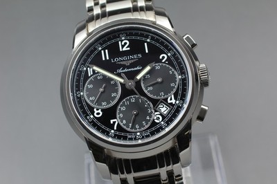 [mit Box] LONGINES Saint Imier L2.752.4 Chronograph Datum Automatik SS Herrenuhr