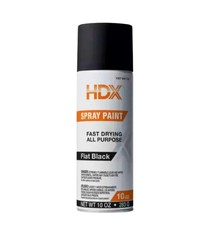 10 Oz. All Purpose Flat Black Spray Paint - No Ship To California 10 Oz. All Purpose Flat Black Spray Paint - No Ship To California