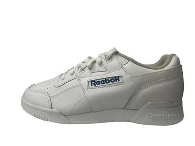 Reebok WORKOUT PLUS Sneaker Herren Trainer Weiß UK 7 US 8 EU 40.5 - Bild 1 von 4