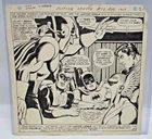 1969 DC Original Art JUSTICE LEAGUE of AMERICA 73 Green Lantern Batman CM7170