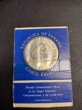 未经认证银1970 巴拿马硬币| eBay