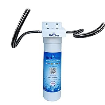 H2O Taps Untertisch-Wasserfilter Filtersystem reduziert Kalk Blei Chlor komplett