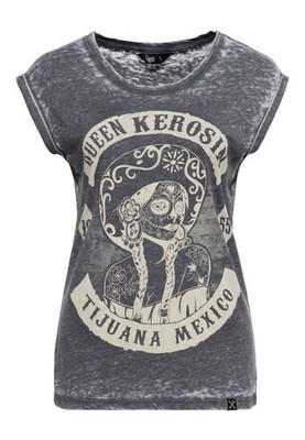 Queen Kerosin Tank Top - Tijuana Mexico Black