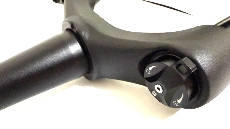 Air Fork 100mm Travel TA 15mm x 110mm 27.5" 1 1/8" 1 1/2" Tapered Bike Fork Disc - Image 2 of 4