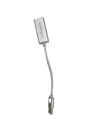 USB31000SA StarTech.com USB 3.0 to Gigabit Network Adapter Silver