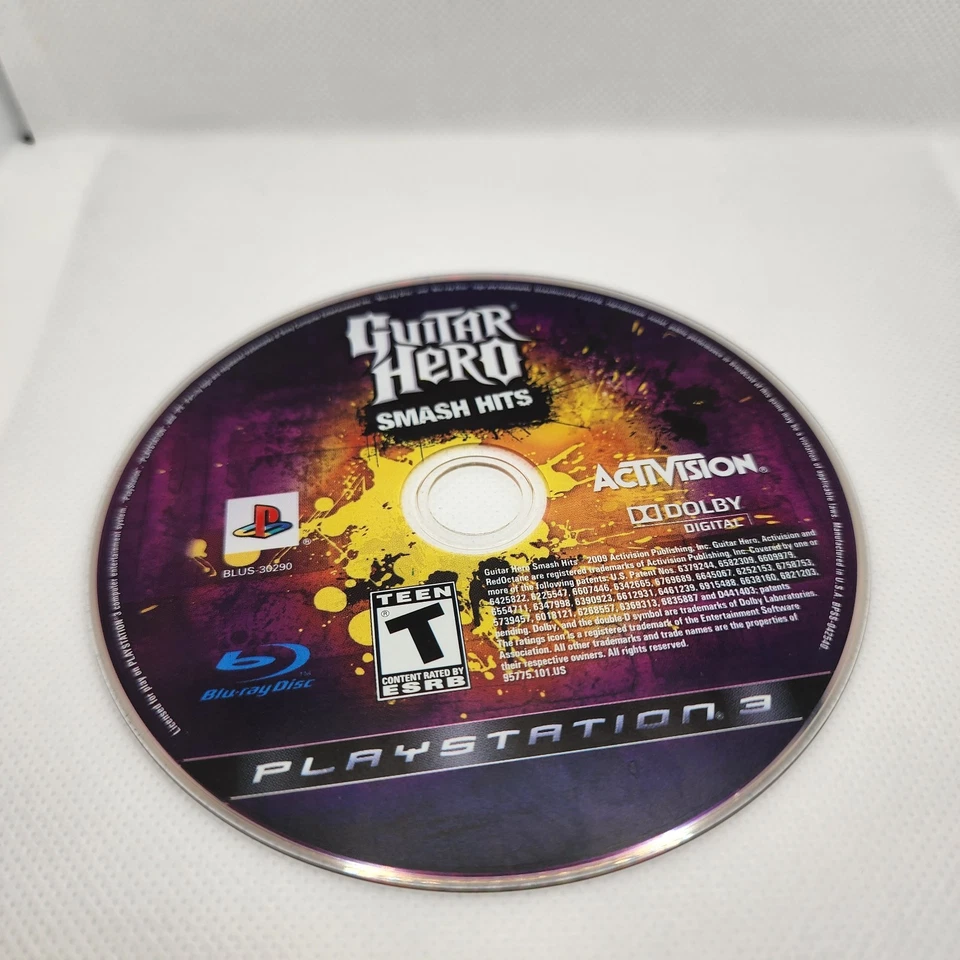 Guitar Hero Smash Hits Sony PlayStation 3 PS3 CIB Complete With Manual Tested - Image 4 of 4