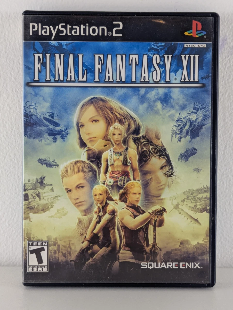 Jeu FINAL FANTASY XII (12) Pour PlayStation 2 (PS2) - Version PAL-FR, Occasion Très Bon état