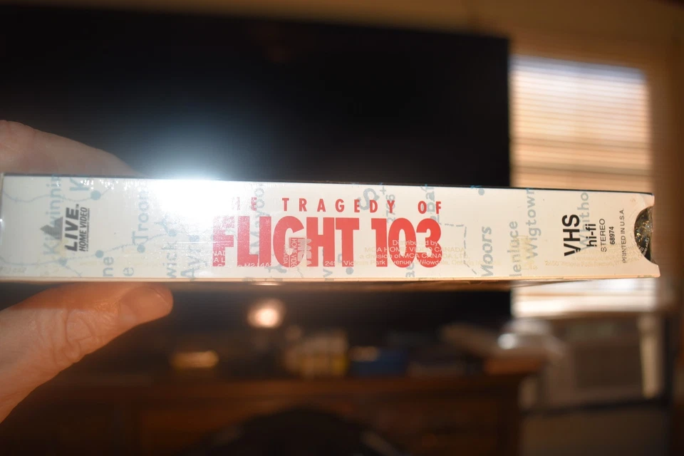 The Tragedy of Flight 103 VHS Ned Beatty Peter Boyle BRAND NEW - Image 4 of 4