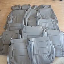 Clazzio 2021-2022 Ford F150 Supercab Front Rear Pvc Seat Covers Gray Brand New