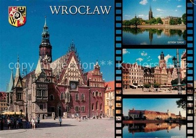 WROCLAW Wroclaw PL Town Hall Ostrow Tumski Rynek kamieniczki Uniwersytet