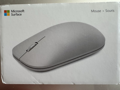 Microsoft - Surface Bluetooth Optical Ambidextrous Mouse - Wireless - Silver Mod