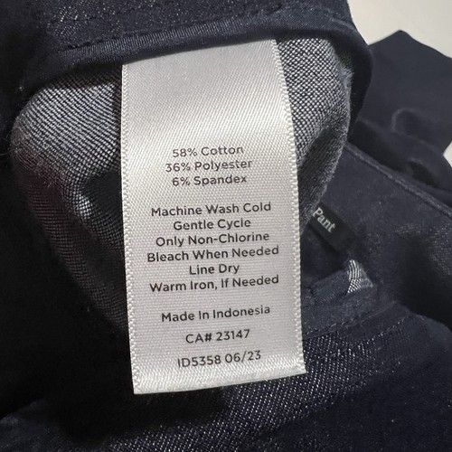 Talbots Chatham Ankle Pants Women’s Size 16 Denim-like High Rise Slim Stretch - Picture 15 of 15