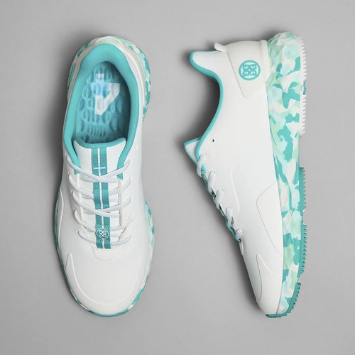 New G/FORE MG4+ Monochrome Camo golf sneakers size 11 Snow Siren GFORE white - Picture 2 of 6