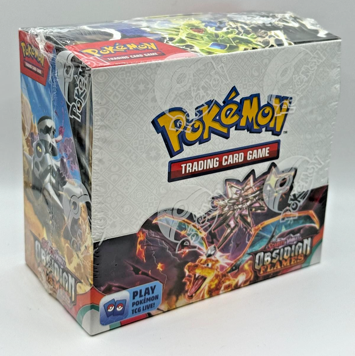 Pokemon TCG Scarlet & Violet Obsidian Flames Booster Box SEALED NEW | eBay Pokemon TCG Scarlet & Violet Obsidian Flames Booster Box SEALED NEW | eBay