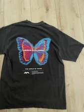 LOS ANGELES APPAREL Graphic T-shirt Made In USA Shrink Free Size M Men's