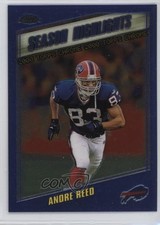 2000 Topps Chrome Season Highlights Andre Reed #199 HOF 02v3