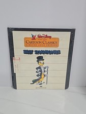 Silly Symphonies Walt Disney 1984 Limited Gold Edition CED VideoDisc SEALED RARE